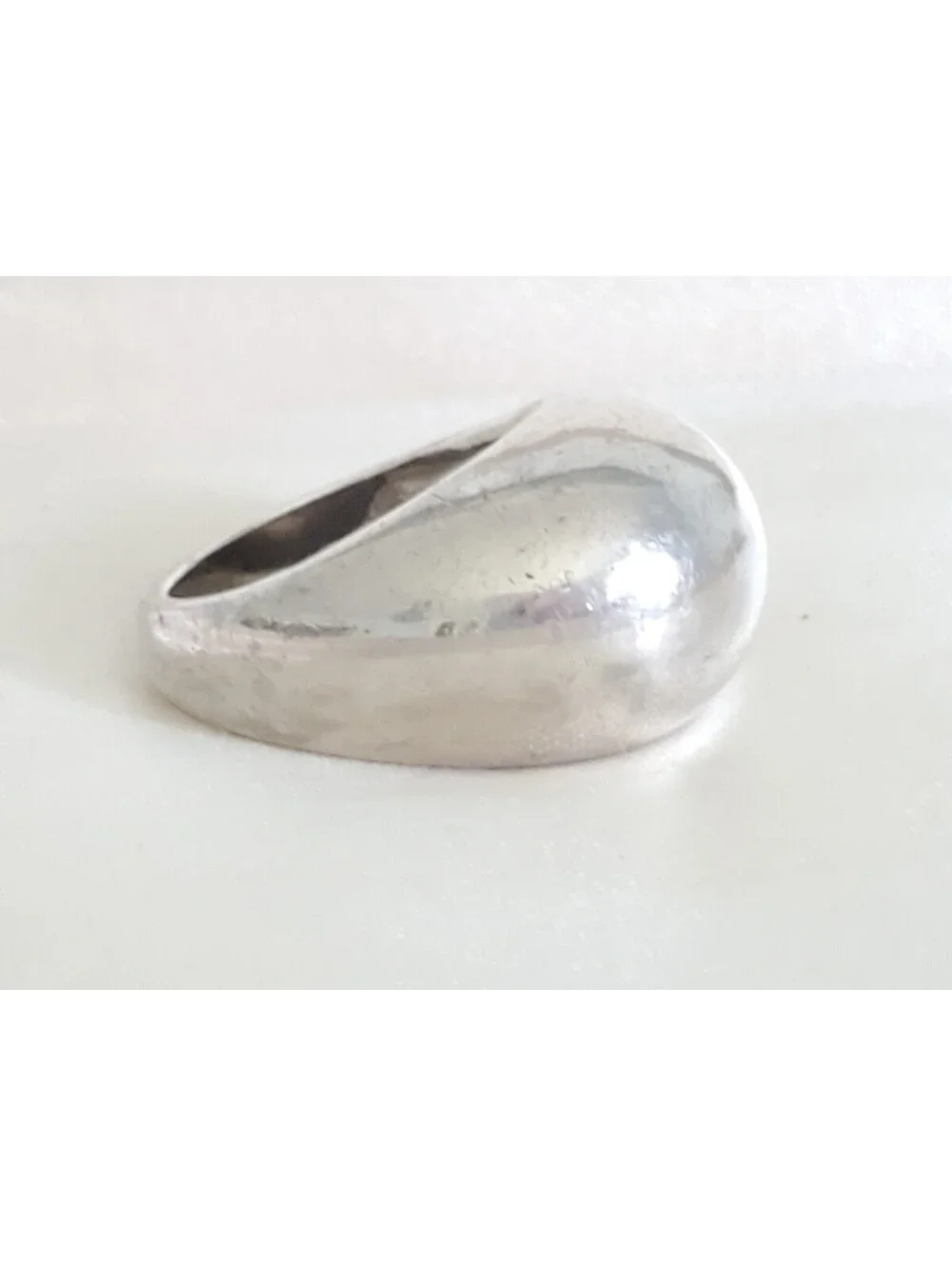 Vintage Sterling Silver Chunky Dome Ring